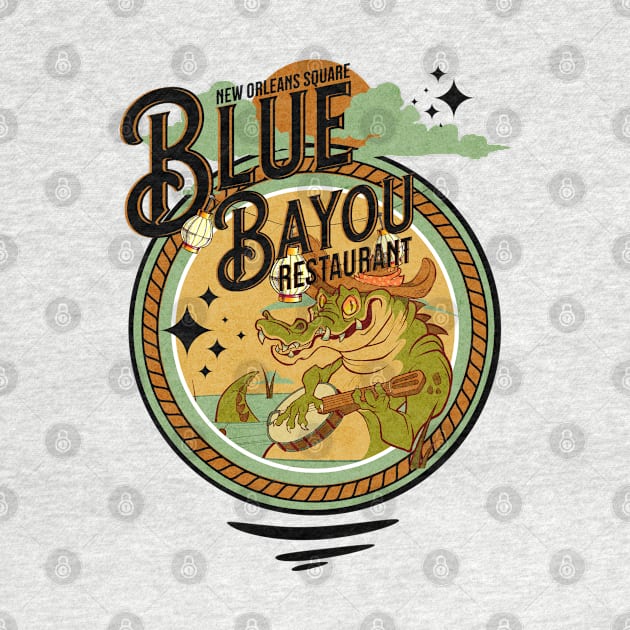 Blue Bayou Restaurant New Orleans Square Bar Lounge California by Joaddo